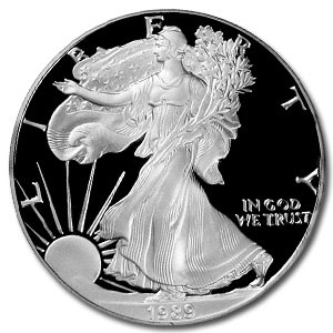 1989 USA 1oz Silver Proof EAGLE